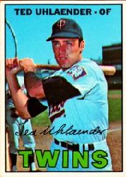 1967 Topps Baseball Cards      431     Ted Uhlaender